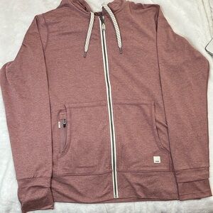 Medium pink vuori athletic sweatshirt